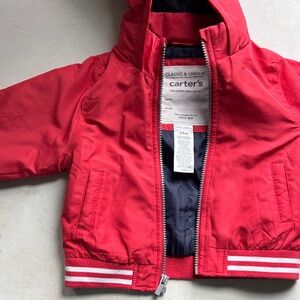 Carter's Vibrant Red Puffer Jacket for Kids